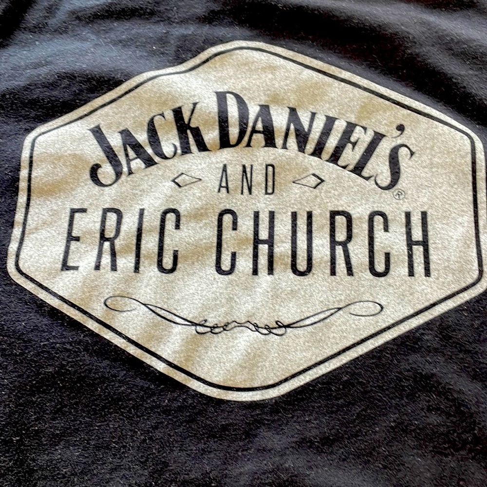 Jack Daniel’s whiskey & Eric Church Collab tee
